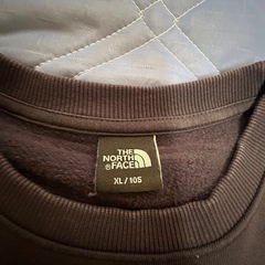 THE NORTH FACE ブラック トレーナー XLの画像