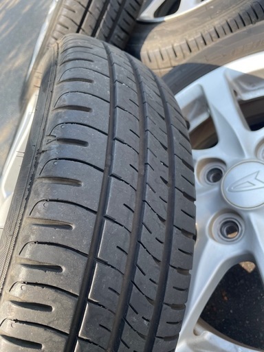 溝たっぷり！2023年製！日本製！ダイハツ純正14インチ155/65R14 ４本セット 