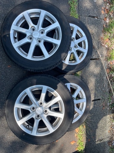 溝たっぷり！2023年製！日本製！ダイハツ純正14インチ155/65R14 ４本セット
