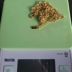 K18刻印入 チェーンネックレス 10g GF  の画像