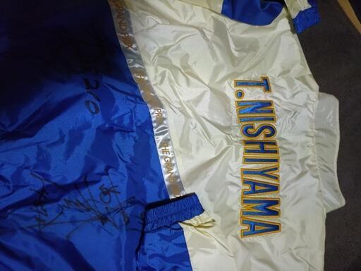 T. NISHIYAMA サイン入りGPジャケット西山貴浩ボートレース 2022年 ボートレースグランプリ西山貴浩着用ジャンパー (まさ