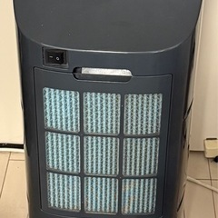 スリーアップ 加湿機能付き 温冷風扇 「ヒート&クール」 ホワイト EFT-1702WHの画像