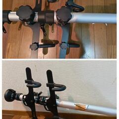 自転車スタンド  室内  2台用  突っ張りタイプ  の画像