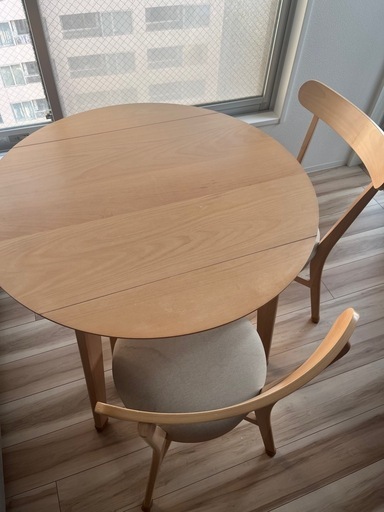 円形ダイニングテーブル・椅子セット