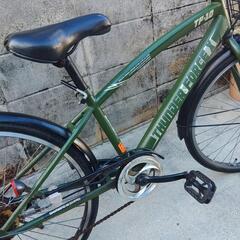 24インチ。ギア着自転車の画像