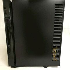【北見市発】A-Stage 1ドアミラーガラス冷蔵庫 AR-20L01MG 2022年製 20L 黒 ⓶ (E3593rwrYM)の画像