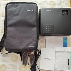 TOPTRO ホーム　プロジェクター 5GWIFI 高輝度15000LM 4Kの画像