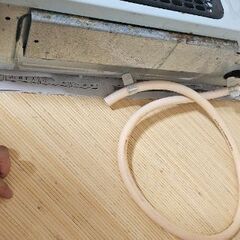 Rinnai 2口ガスコンロ(汚れあり) ミントグリーンの画像