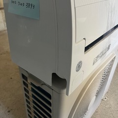東芝大晴快2022年製6畳用エアコン取付込‼️の画像