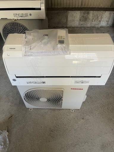 東芝大晴快2022年製6畳用エアコン取付込‼️