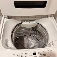 【新品に近い】アイリスオーヤマ 洗濯機 4.5kgの画像