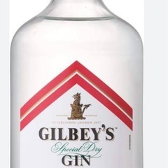 ガラスの器5個GILBEY`S GINの画像