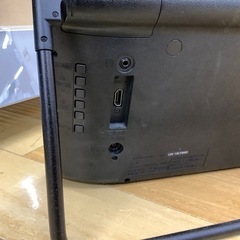 【トレファク　ラパーク岸和田店】ポータブルテレビ　Panasonic 2019年製　19インチ　リモコン・チューナー付の画像