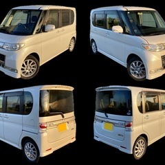 車検付‼️ ダイハツ タントカスタム ホワイト H21の画像