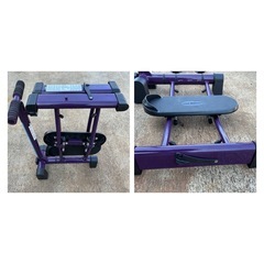 ❶レッグマジック LEG MAGIC X フィットネスマシン ❷　F.R.JAPAN 腹筋マシン　ワンダフルシェイプ 2点セットの画像