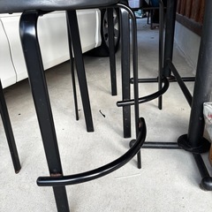 ハイカウンターテーブル　イスセットの画像