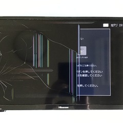 ハイセンステレビ　ジャンクの画像