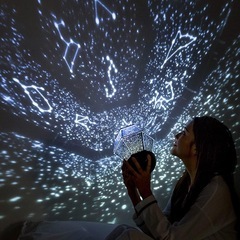 【新品未使用品】12種類投影フィルム プラネタリウム 家庭用 人気 本格的 子供 星座 鹿 月 太陽系 幅広い投影 ナイトライトの画像
