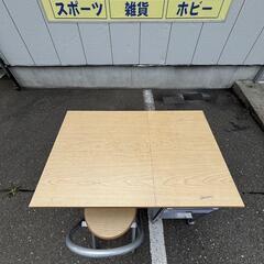 折りたたみ式デスク、チェアセット 収納できるタイプの画像