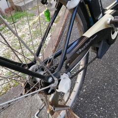ヤマハ電動自転車（古いのでジャンク扱い）の画像