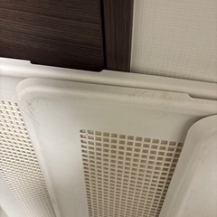 リッチェル お掃除簡単フラットトレー ワイド アイボリーの画像