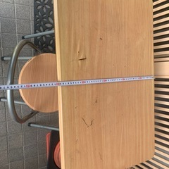 [値下げ可能]折りたたみテーブル&椅子の画像