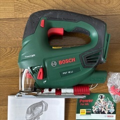 【未使用】ボッシュ(BOSCH) 18V コードレスジグソー (本体のみ、バッテリー・充電器別売り) PST18LIHの画像