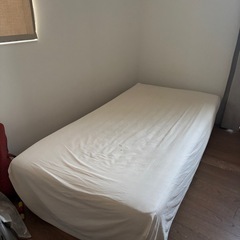 無印良品　脚付きマットレス（シングル）の画像