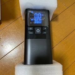 電動　空気入れ　エアーポンプ　コンプレッサーの画像