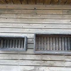 木製プランター　家庭菜園などの画像