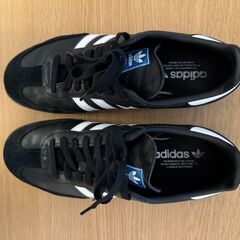 【美品】Adidas アディダス サンバ メンズ 28.5cm ブラック×ガムソールの画像