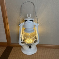 【ランタン】ホワイト クラシックランタン 収納袋付きの画像
