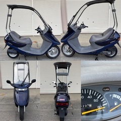 ⭐️屋根付きバイク・キャビーナ50快速2スト❗️プラグ・グリップなど新品で快調⭐️60km/h確認済み⭐️50cc原付オートバイ⭐️の画像