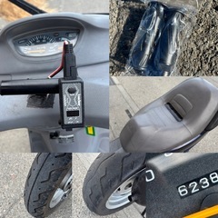 ⭐️屋根付きバイク・キャビーナ50快速2スト❗️プラグ・グリップなど新品で快調⭐️60km/h確認済み⭐️50cc原付オートバイ⭐️の画像