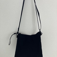 無印良品 サコッシュ ブラックの画像