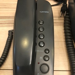 FAX機能付き電話機と電話機の画像