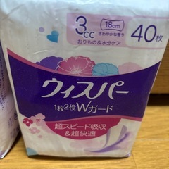 ウィスパー　40枚入りの画像