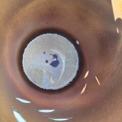 傘立て　ツボ　陶器　長物入れの画像