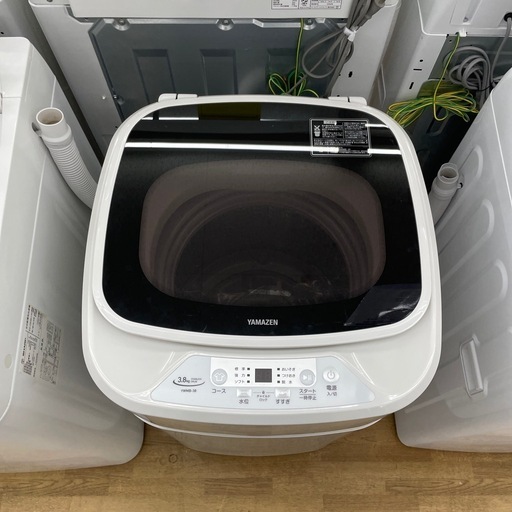 【ドリーム川西店御来店限定】山善/洗濯機/YWMB-38/2023年製/クリーニング済み 【2125560000021718】