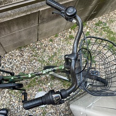 　自転車　24インチ　迷彩柄　の画像