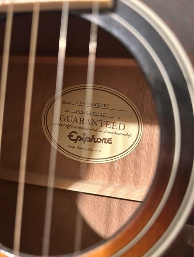 Epiphone エレアコ