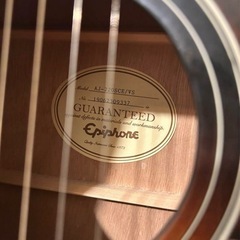 Epiphone エレアコの画像