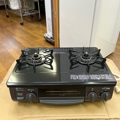 美品✨ グリル未使用!! 都市ガス用 リンナイ RTE565BK ガステーブル 左強火力 RT35NJH の画像