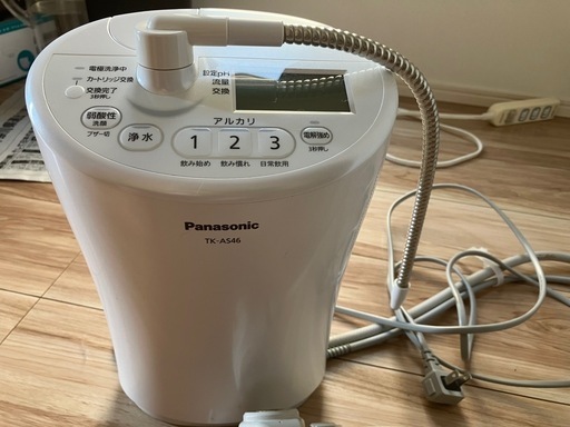 パナソニック整水器とルルド水素発生器
