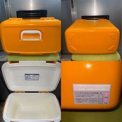 クーラーボックス　ヴァージニア　25L　オレンジの画像
