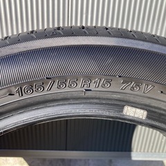 新車外し　165/55R15 夏タイヤの画像