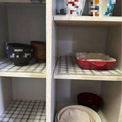 【お話中】ミニ食器棚の画像