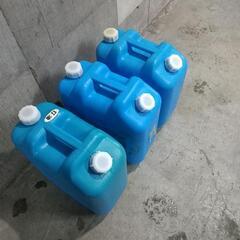 灯油ポリタンク 灯油用ポリタンク 3個セットの画像