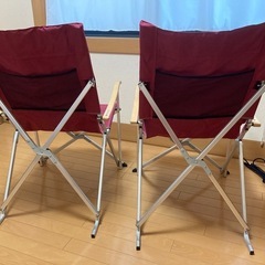 村の鍛冶屋　リラックスハイバックチェア　2脚セット
 の画像