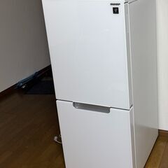 シャープ 冷蔵庫 幅49.5cm 152L 両開き(つけかえどっちもドア) SJ-GD15K-W の画像